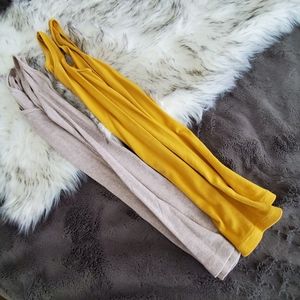 2/$15 Slim Fit Scoop Neck Tank Top M